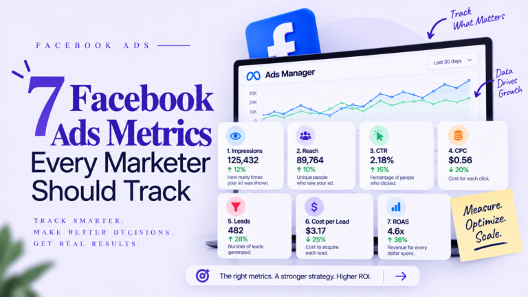 7 Facebook Ads Metrics Every MarketerShould Track