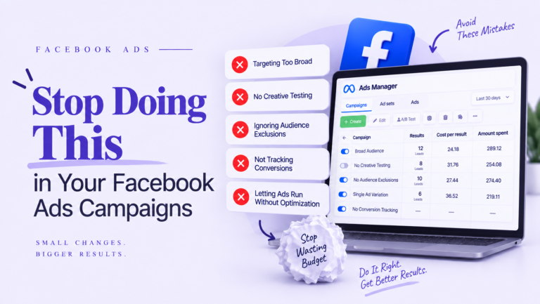 Stop Doing This in Your Facebook Ads Campaigns