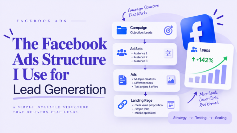 The Facebook Ads Structure I Use for Lead Generation