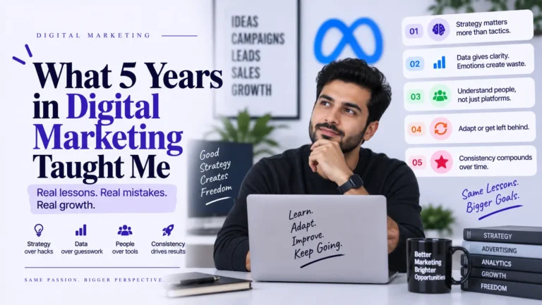 What 5 Years in Digital Marketing Taught Me